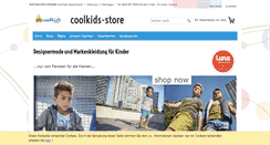 Desktop Screenshot of coolkids-store.com